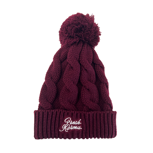 FK Beanie - Burgundy