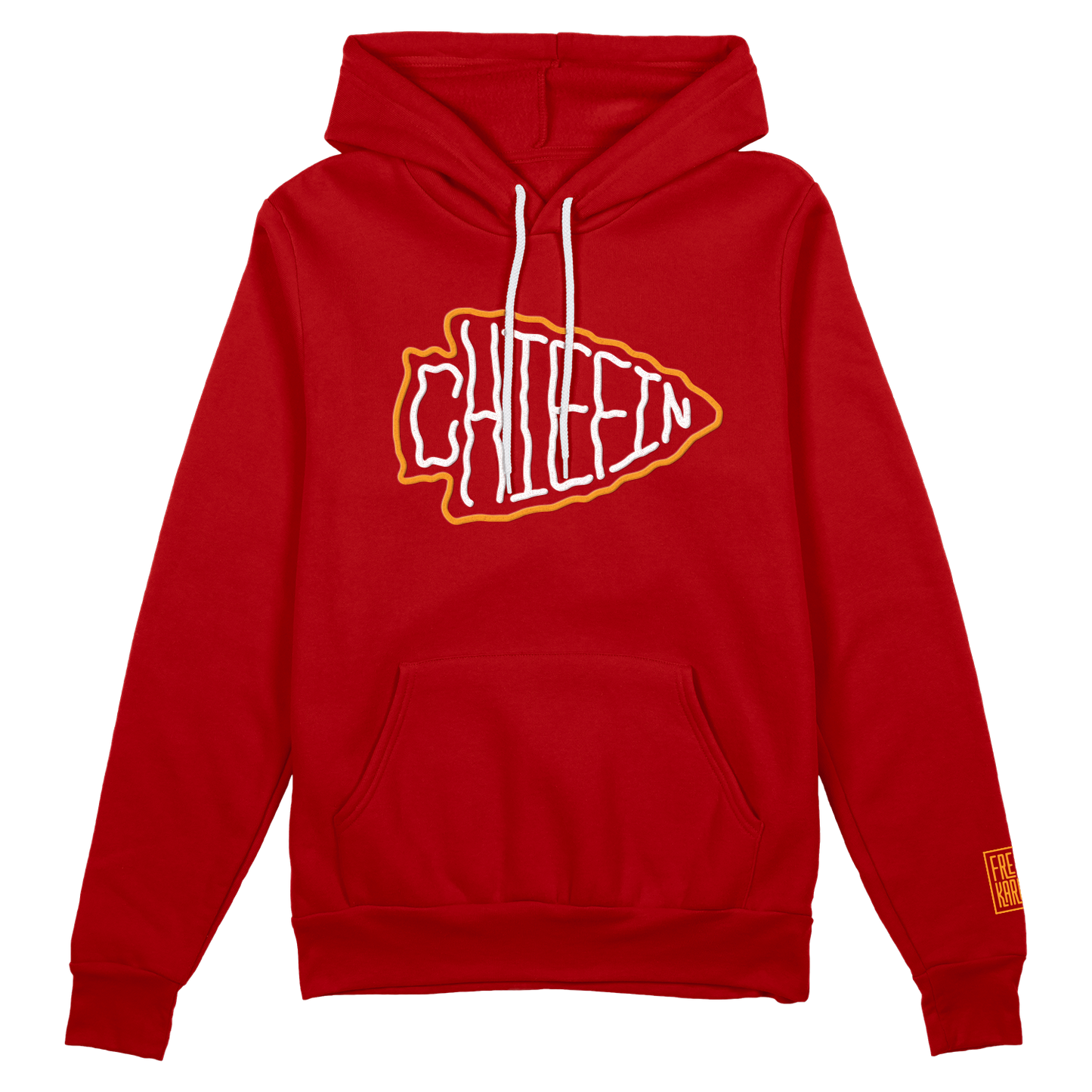 Chiefin Hoodie - Red