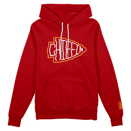 Chiefin Hoodie - Red