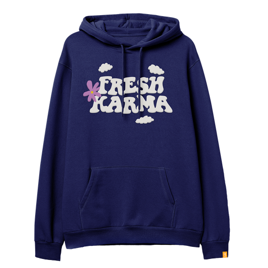 Karma Clouds Hoodie - Navy